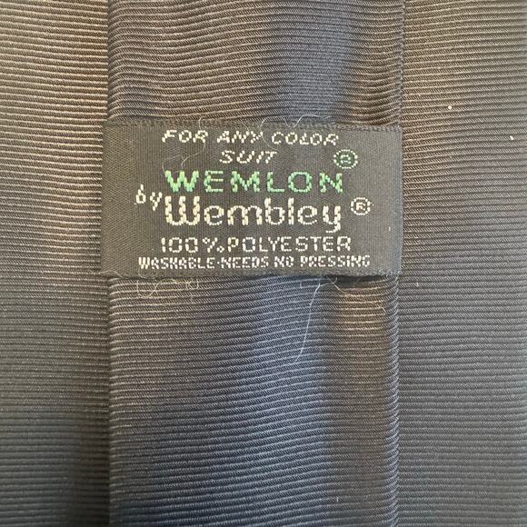 Wemlon By Wembley Men's Neck Ties Lot Of 4 Vintage Preppy Y2K *Read Description* - Picture 8 of 15